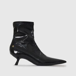Hilda Boots HIGH SHINE BLACK -38 -ANINE BING